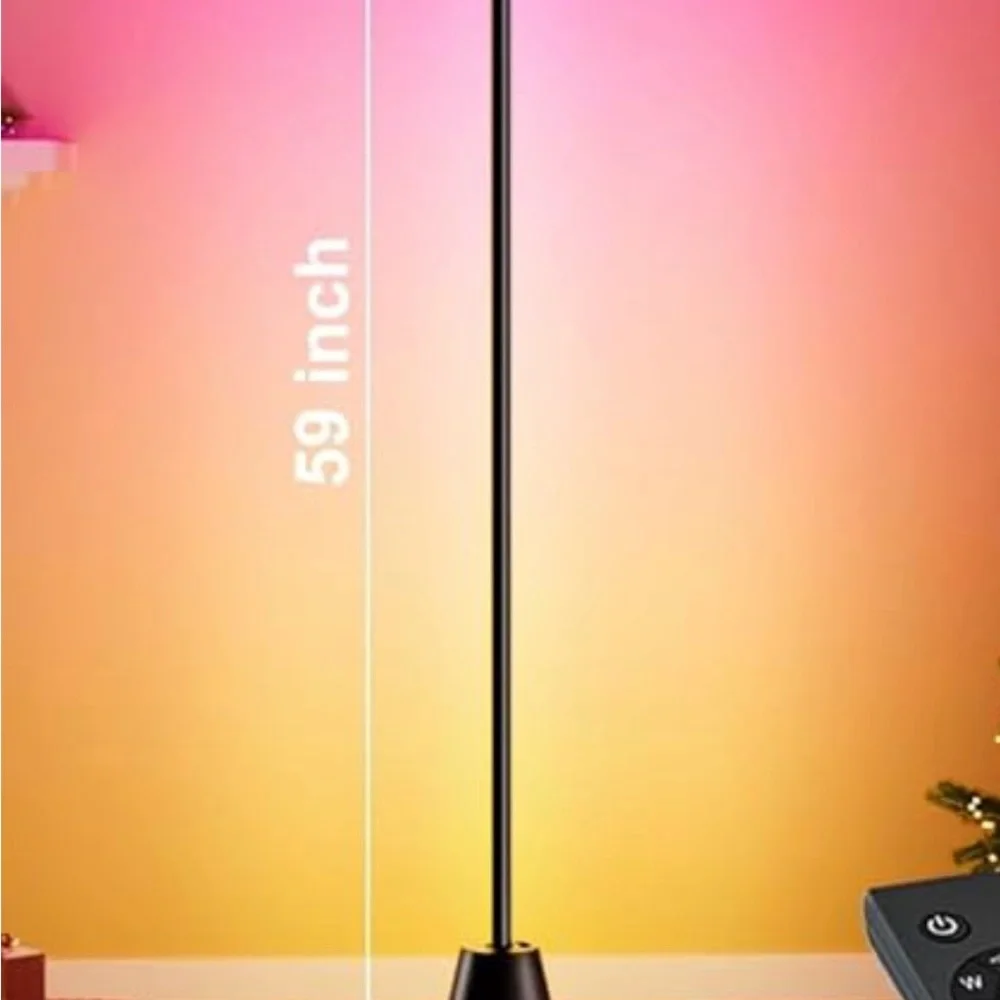 LED Corner Floor Lamp for Home Parties